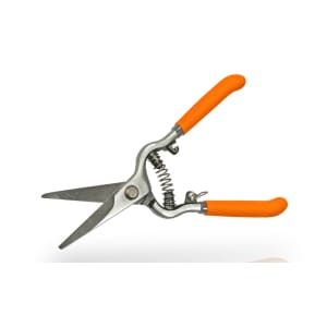 Tesoura Vindima Profissional Cabo Cinza/Laranja