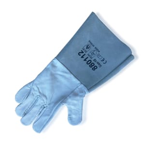 Luva de Soldador Pele + Crute 35cm