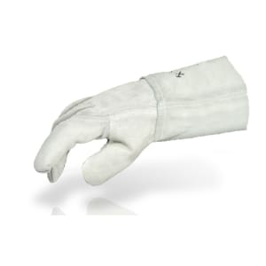 Luva para Soldador Crute Cinza Canhão 35cm