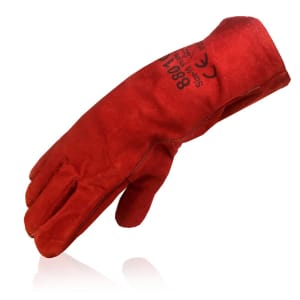 Luva para Soldador Crute Vermelha