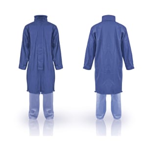 Capa de Chuva PU Azul 0.45mm