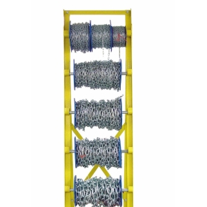 CORRENTE DE AÇO GALVANIZADA EM BOBINE PLASTICA