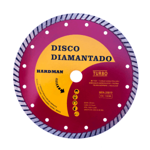 Disco Diamantado Turbo -RETIFICADORA/REBARBADORA