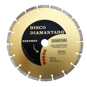 Disco Diamantado Segmentado - RETIFICADORA/REBARBADORA